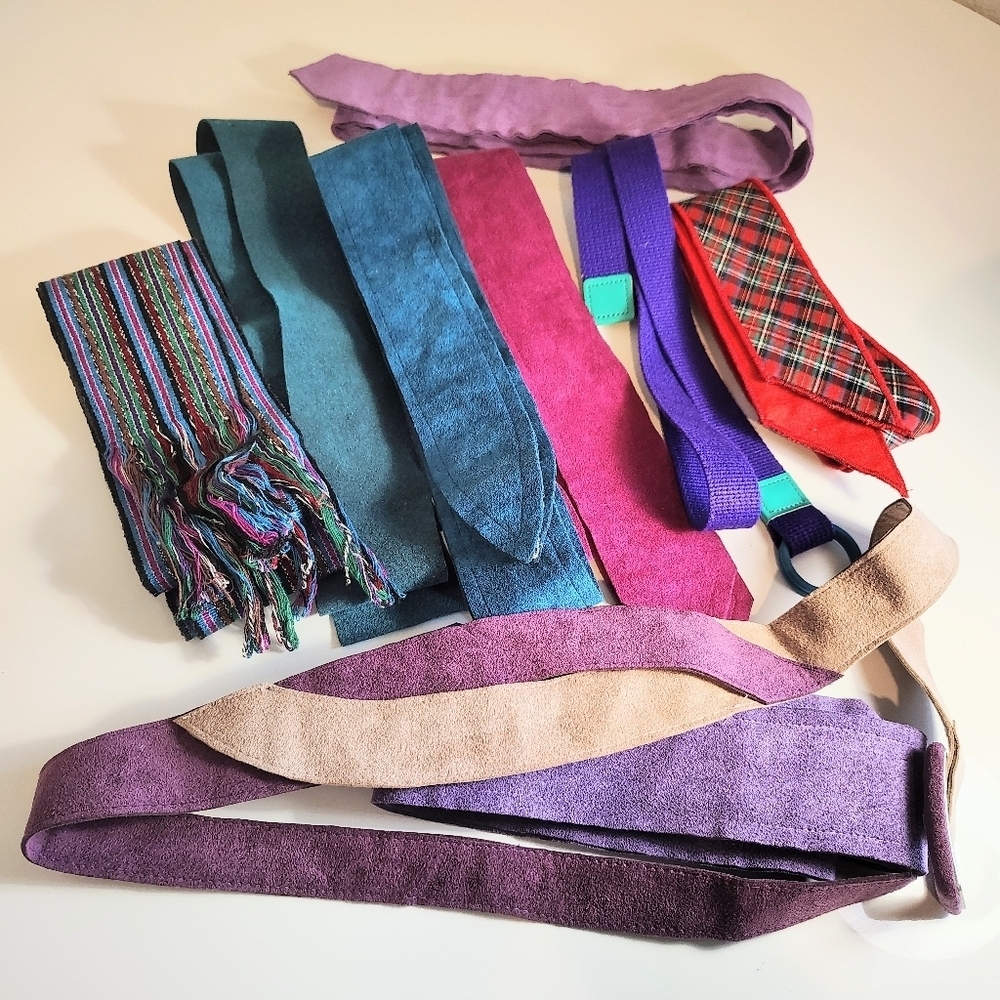 Vintage Women's Fabric Belts